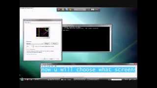 How to make a Screensaver your Desktop Background (Vista)