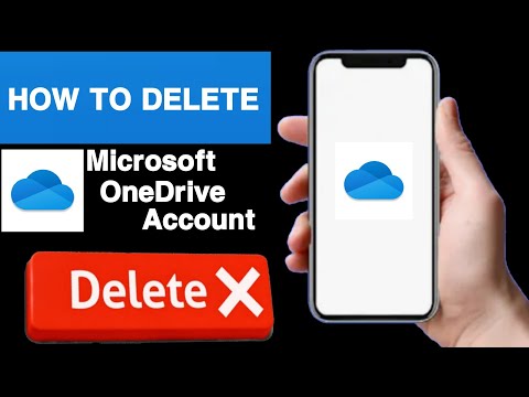 How to delete microsoft onedrive account||Microsoft OneDrive account delete||Delete onedrive account