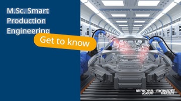 M.Sc. Smart Production Engineering at RWTH Aachen University