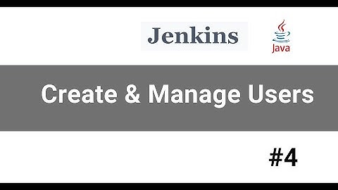 How to create and manage users in Jenkins | Create and manage users account in Jenkins