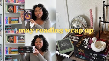 everything I read in may | may reading wrap up 💌