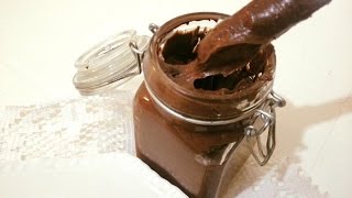 كيف تصنع شوكولا للدهن صحية وسريعة؟/comment faire du nutella?