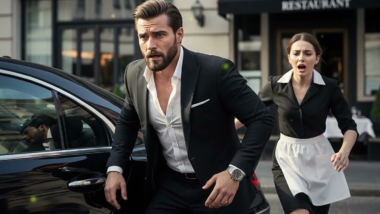 “Wait, Don’t Start the Engine”The Waitress Cried—What the Mafia Boss Found Under the Car Stunned Him