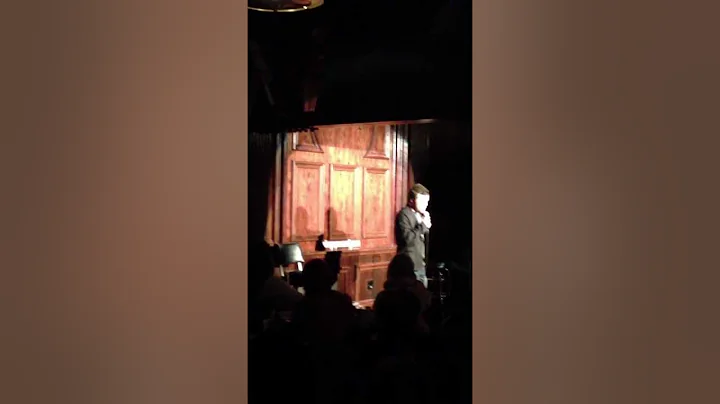 Corey on stage at Wiseguy's