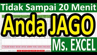 7 Rumus Dasar Excel Yang Sering Digunakan dan Wajib Dikuasai