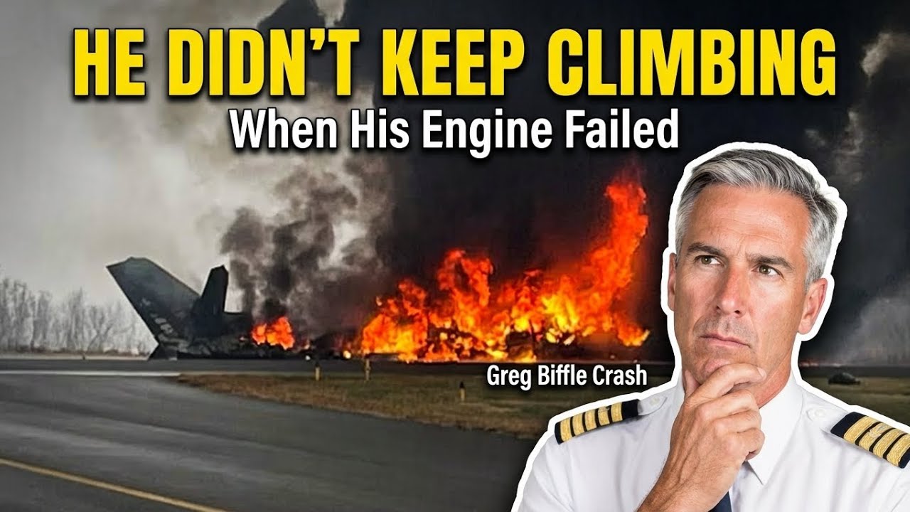 Why He Didn't Keep Climbing When His Engine Failed | Greg Biffle Crash