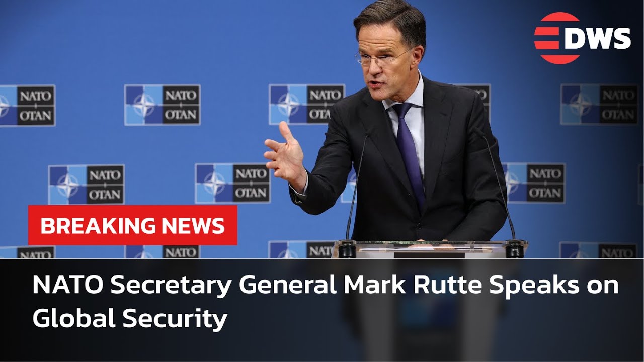 WATCH: NATO Secretary General Mark Rutte Speaks on Global Security ...