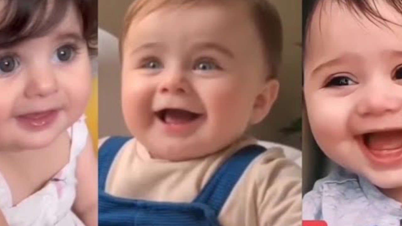 Cutest and funniest baby reaction || Cute and funny baby compilation 😇🤣 ...