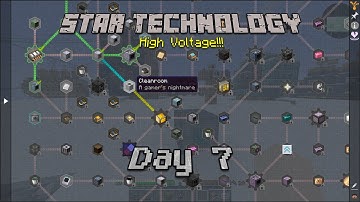 Doing More High Voltage First (Then AE2) - Star Technology - 7th Day