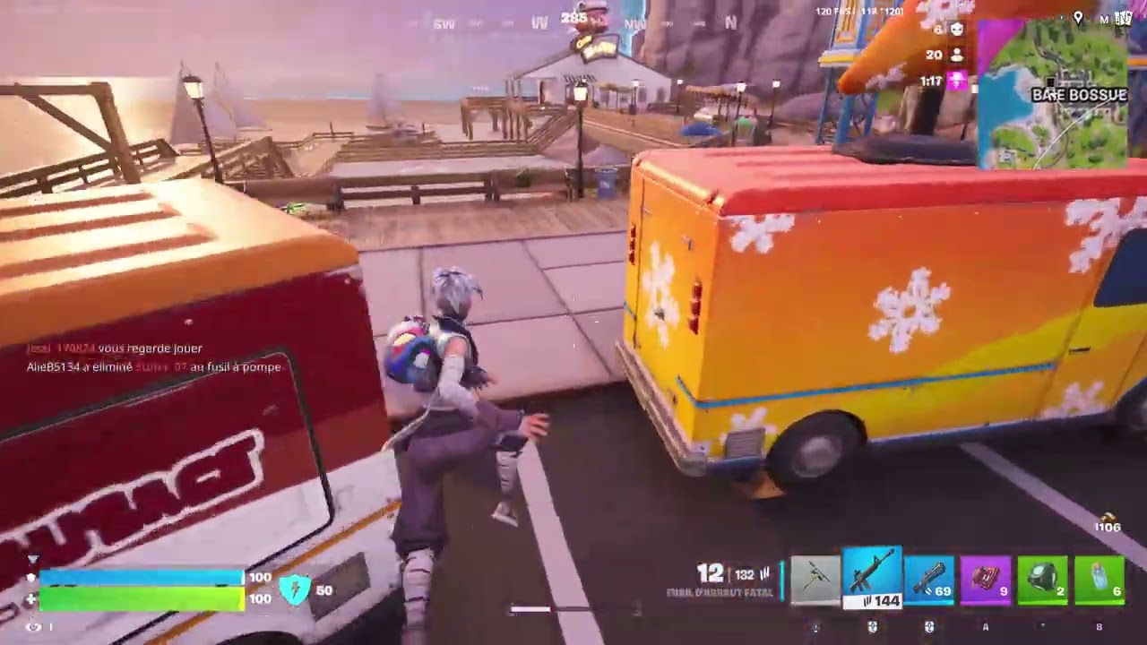 Je passe enfin argent (￼Fortnite classée)