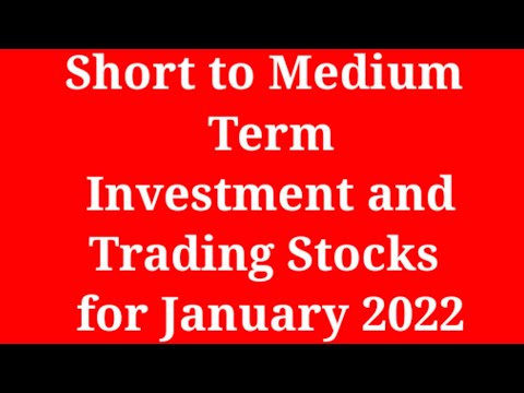 Short to Medium Terms Trading & Investment Ideas for January 2022 🌑 Power Stocks