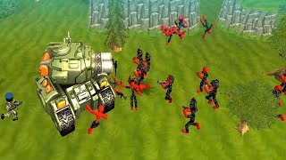 stickman tank battle simulator screenshot 2