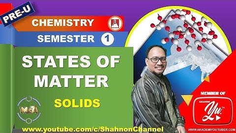 States of Matter - Solids