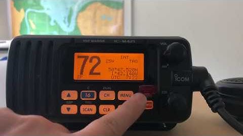 How to make a VHF DSC Distress Alert using manual input methods