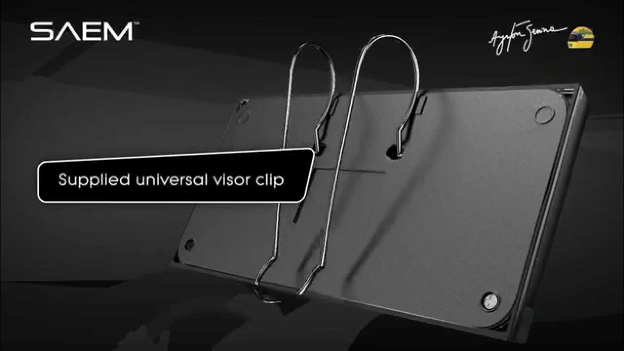 Veho VBC002AS SAEM S3 Ayrton Senna Signature Collection Bluetooth Car