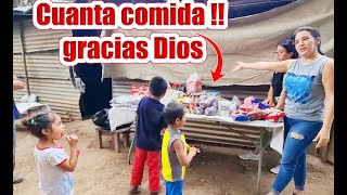 Sus caritas lo dicen todo 🙏 Regresamos con alimento para nuestro niños