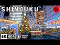 Christmas in Shinjuku, Tokyo // 4K HDR Spatial Audio