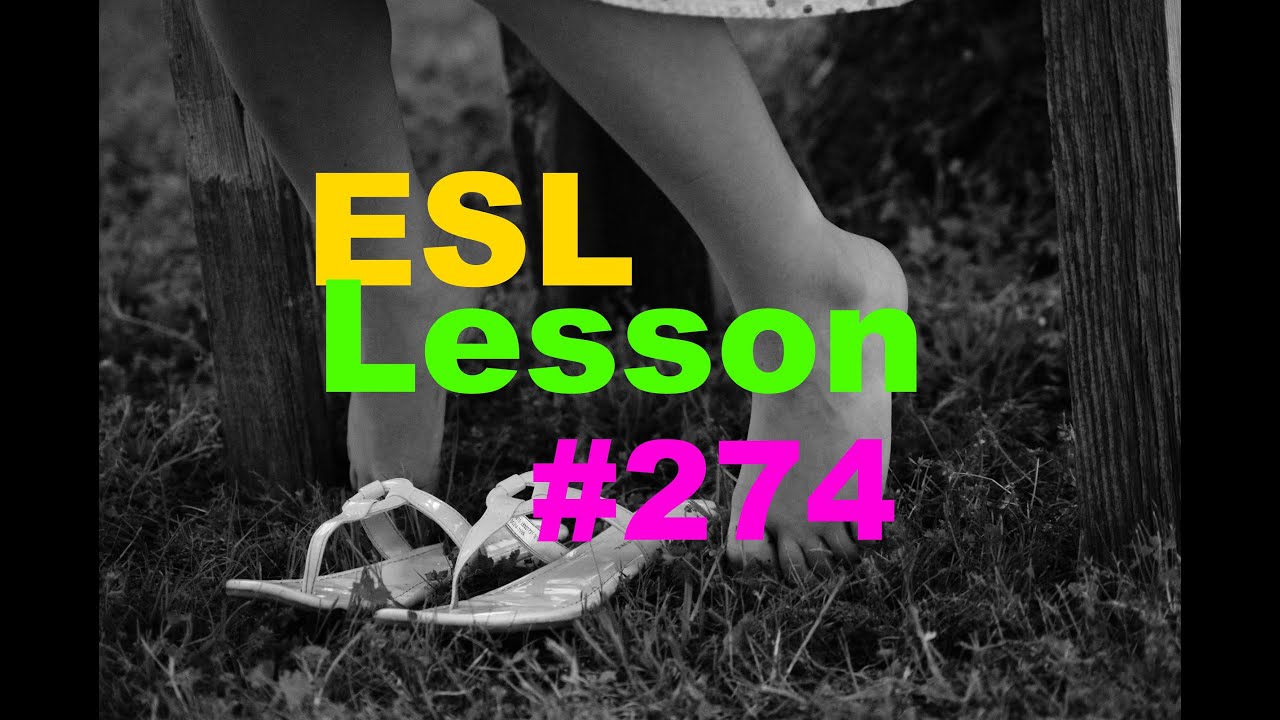 English Vocabulary Words Slip, Lean, Pleat ESL Lesson 274 YouTube