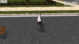 Crazy Goat - iPhone "Goat Simulator" App Gameplay iOS screenshot 2