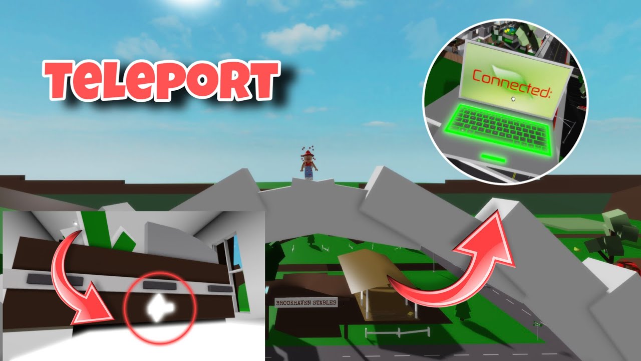 ΚΑΙΝΟΥΡΓΙΟ TELEPORT ΚΟΥΜΠΙ ΣΤΟ BROOKHAVEN (roblox)