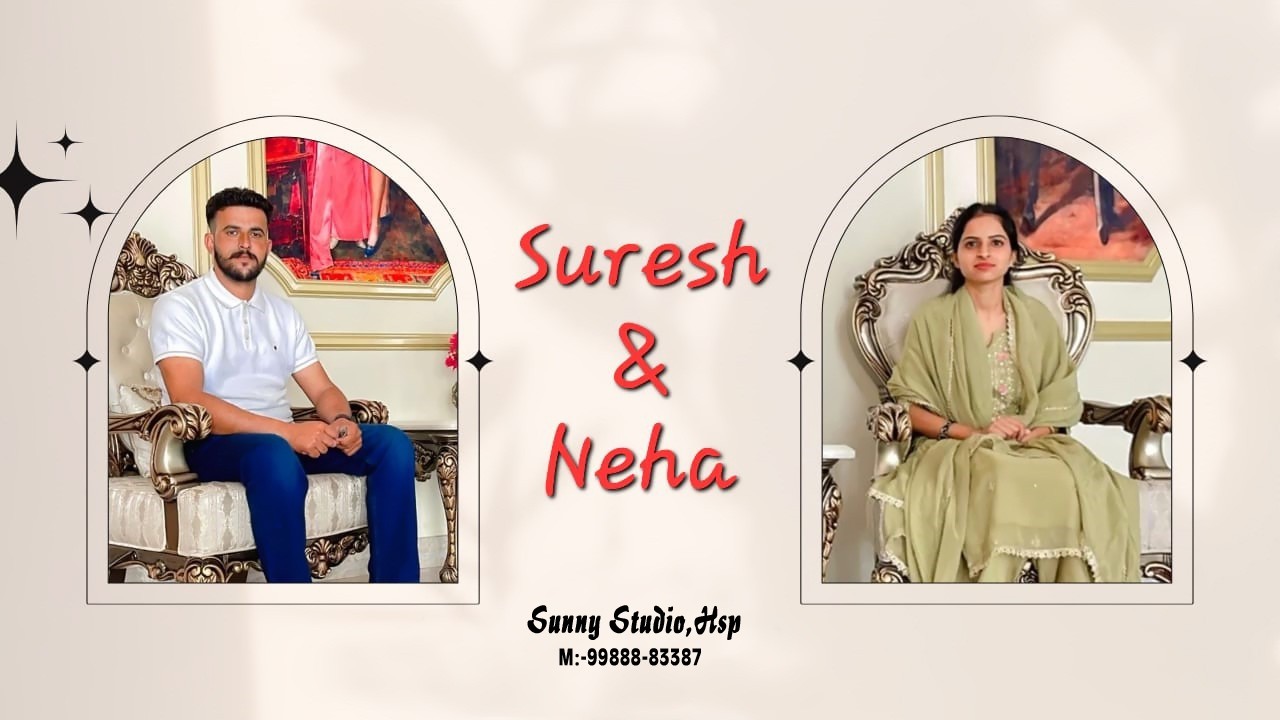 LIVE WEDDING CEREMONY || SURESH & NEHA || SUNNY STUDIO HSP. M. 99888