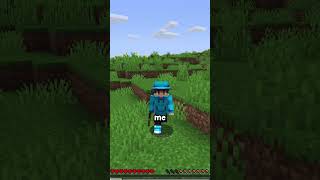 Minecraft, But Every Mob I Look At Turns Into Blocks… #shorts