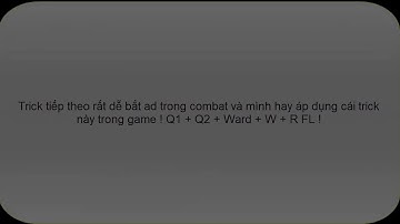Hướng dẫn Combo leesin từ trick dễ tới trick khó nhất !