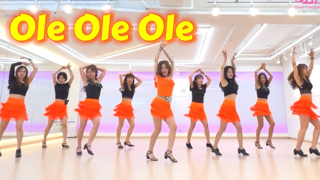 [초중급] Ole Ole Ole Linedance/ Improver/ 올레 올레 올레 라인댄스/ JLDK 토요오전동호회