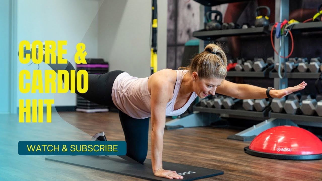 Core and Cardio Workout - YouTube