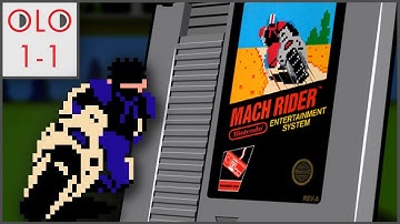Mach Rider - NES - Only Level One