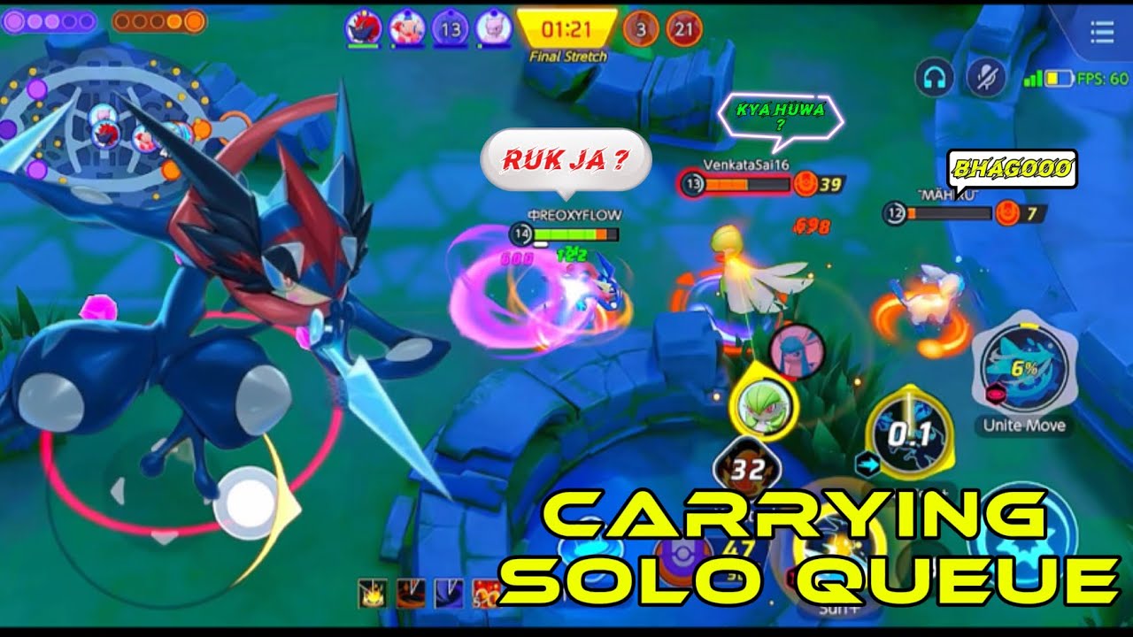 GRENINJA 😎 CARRIED RANDOM PLAYER IN SOLO QUEUE LEGEND RANK 