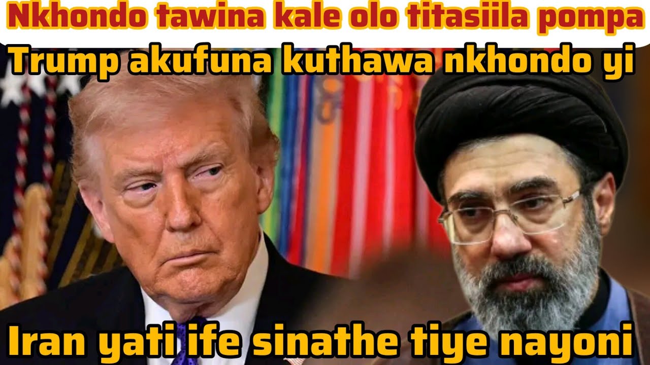 Trump akuti atha kuithetsa nkhondoyi pompano chifukwa awina kale, akatero akufuna aithawe nkhondo 