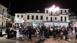Από τη συναυλία διαμαρτυρίας για το έγκλημα στα Τέμπη