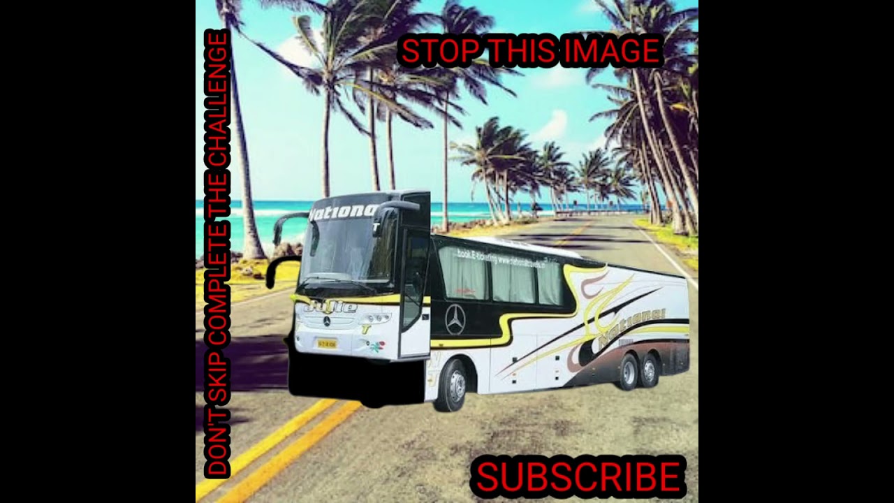 Stop this image of BUS CHALLENGE 98%fail