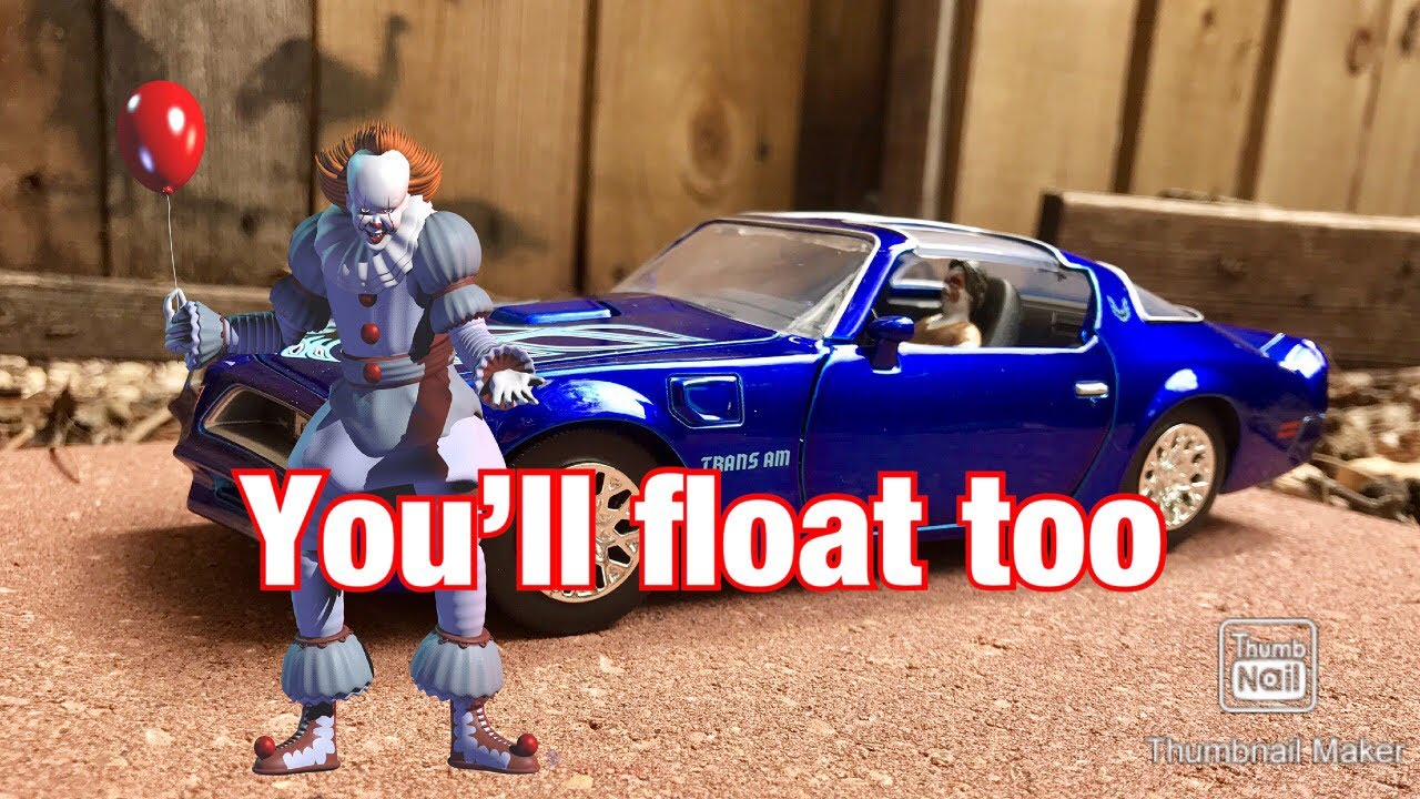 IT Chapter 2 Jada toys Firebird with Pennywise and Henry Bowers