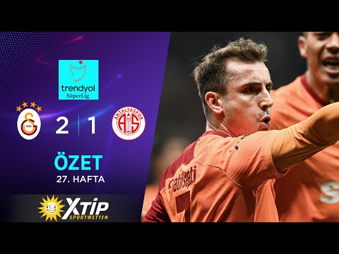 Merkur-Sports | Galatasaray (2-1) B. Antalyaspor - Highlights/Özet | Trendyol Süper Lig - 2023/24