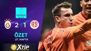 Merkur-Sports | Galatasaray (2-1) B. Antalyaspor - Highlights\/Özet | Trendyol Süper Lig - 2023\/24