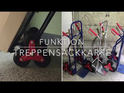 Treppensackkarre | Funktion auf der Treppe