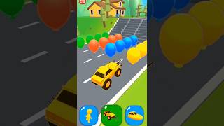 Perfect Shape Shifting Run! 🚗🚁🚤 No Mistakes 😱 #shorts