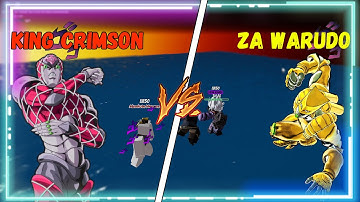 King Crimson VS. Za Warudo in World of Stands