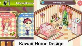 Review Game Kawaii Home Design (Bahasa) || Gameplay Android screenshot 5