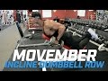 MOVEmber: Incline Dumbbell Row