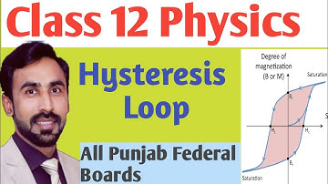 Hysterisis Loop Class 12 || All Punjab & Federal Board