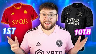 THE TOP 10 FOOTBALL KITS OF 2023!