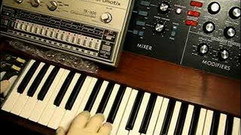 Minimoog Synthesizer Short Demo 4