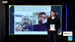 Man falsely identified as Michigan State University shooter in viral post • FRANCE 24 English