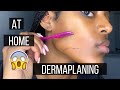 Dermaplaning at Home | How to Shave your Face for Clear Skin | Step by Step