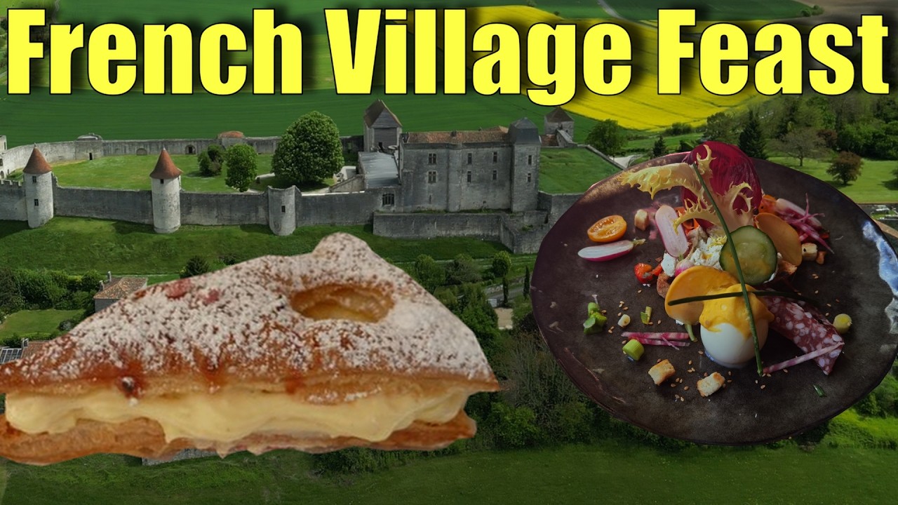 🇫🇷 Villebois Lavalette Charente Le Lavalette Menu du Jour & Ancient Cornuelle Festival 🌽🍰 4K