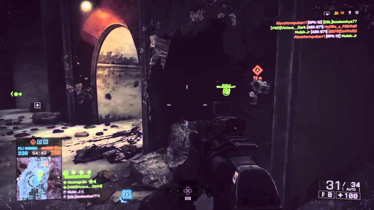 [VWD] - Vicious__Dark en action - Infanterie Frag Movie BF4 (PS4 SHAREfactory Montage)