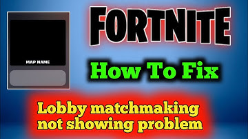 How to fix Unable to matchmake or select games in the lobby (Fortnite) EASY update